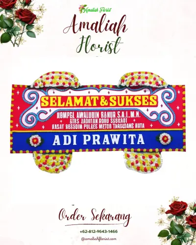 Karangan Bunga Ucapan Selamat bojongemas